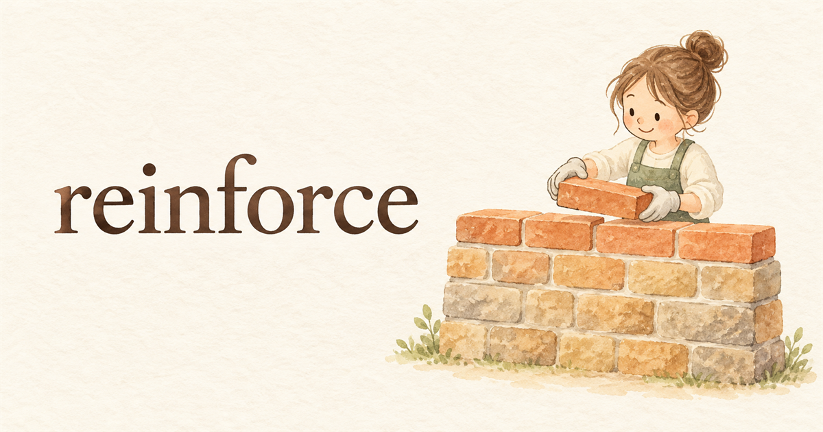 reinforce